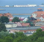 Helska panorama, w oddali Muzeum Rybołówstwa oraz port wojenny