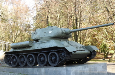 Wejherowski T-34/85 - upamiętnienie żołnierzy I Brygady Pancernej im. Bohaterów Westerplatte