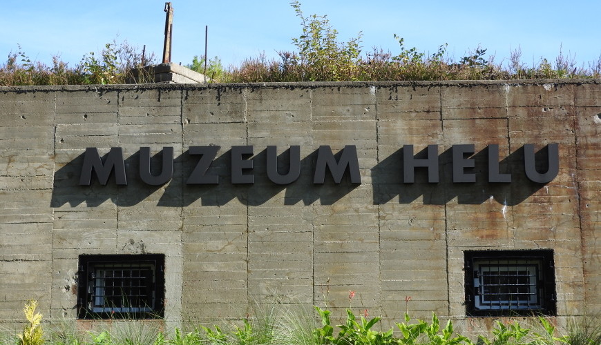 Muzeum Helu działa w dawnej niemieckiej baterii artyleryjskiej "Schleswig-Holstein"