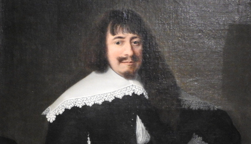 Wystawa "Portret w Gdańsku w XVI i XVII wieku". Portret Martina Opitza.