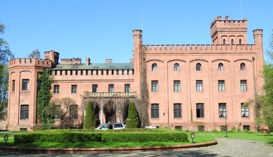 Pałac w Rzucewie - obecnie hotel Zamek Jan III Sobieski.