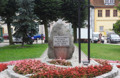 Pomnik Grunwaldzki w Gniewie.
