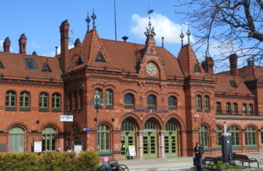 Dworzec kolejowy w Malborku