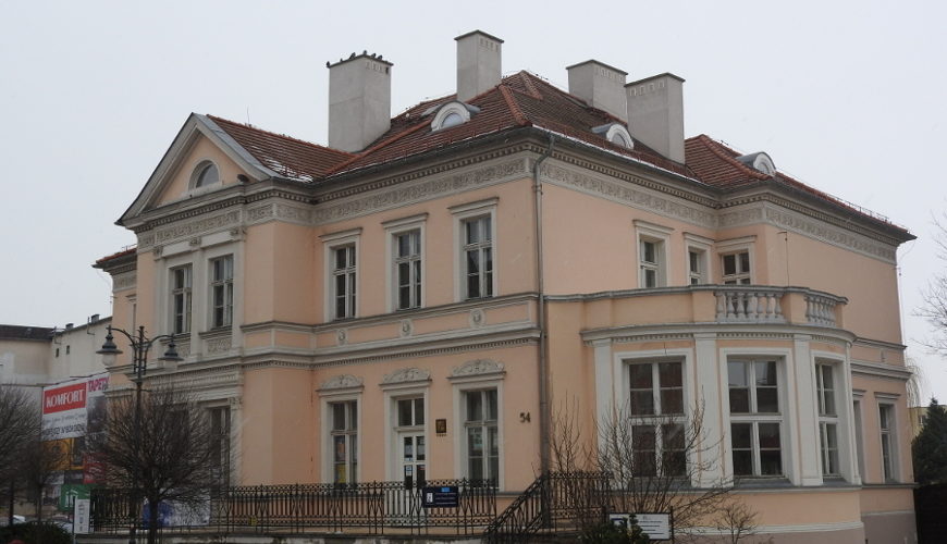 Budynek przy ul. Kosciuszki 54 - siedziba Muzeum Miasta Malborka.
