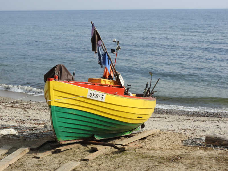 Przy Osadzie Rybackiej w Gdyni. 