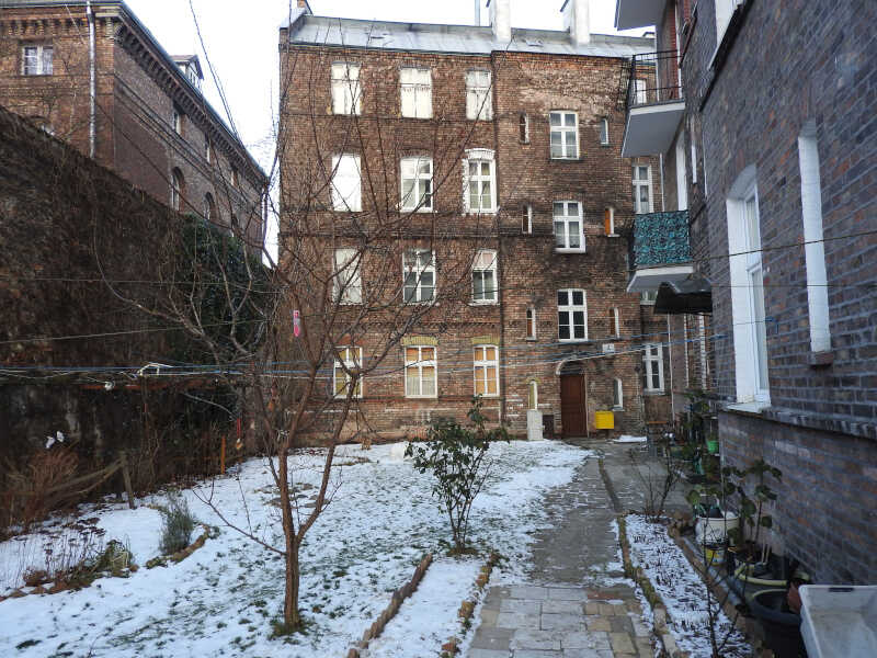 Zamczysko w Gdańsku - uroczy zakątek przy ul. Sukienniczej.