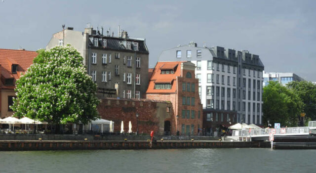 Zamczysko - interesujący fragment gdańskiego Śródmieścia.