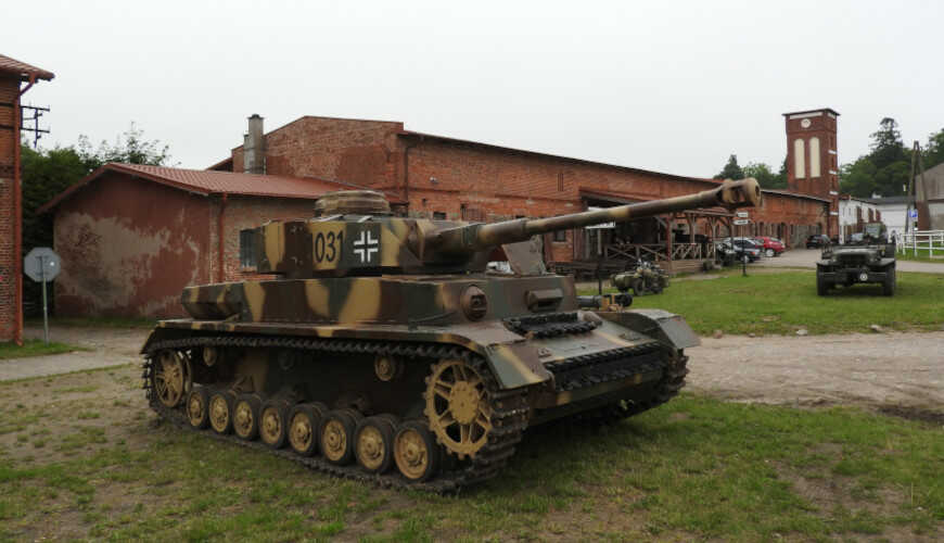 Muzeum Pancerne w Kłaninie.