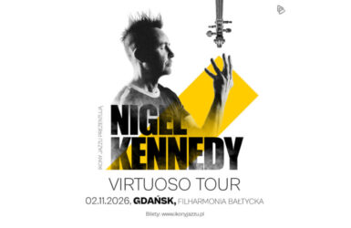 Nigel Kennedy w Polskiej Filharmonii Bałtyckiej.