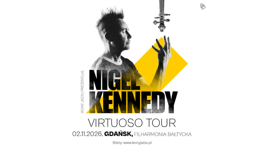 Nigel Kennedy w Polskiej Filharmonii Bałtyckiej.