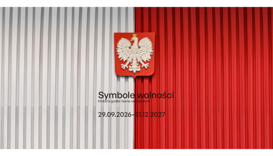 Symbole wolności. Historia godła i barw narodowych. Wystawa w Muzeum Hymnu Narodowego w Będominie.